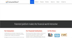 Desktop Screenshot of consumerdirect.com
